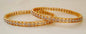 White AD Bangles of Size 2’6