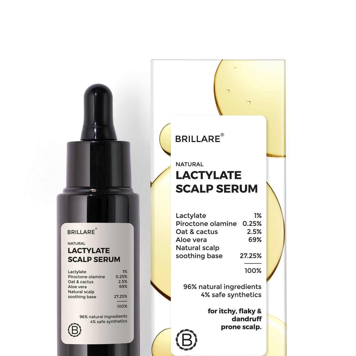 Brillare Lactylate Scalp Serum for Dandruff Control