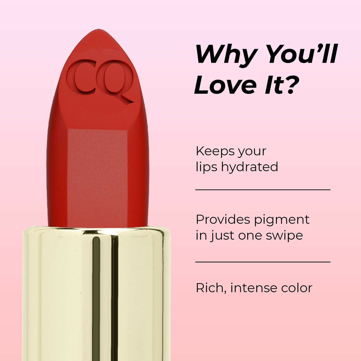 Colors Queen Lippie Stick Matte Lipstick - Hot Red