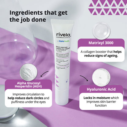 Rivela Multi Peptide Under Eye Cream