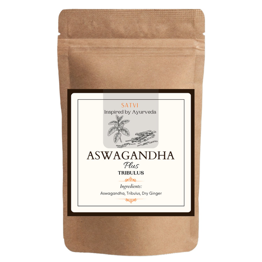 Satvi Wellness Ashwagandha Plus Tribulus | Men Wellness
