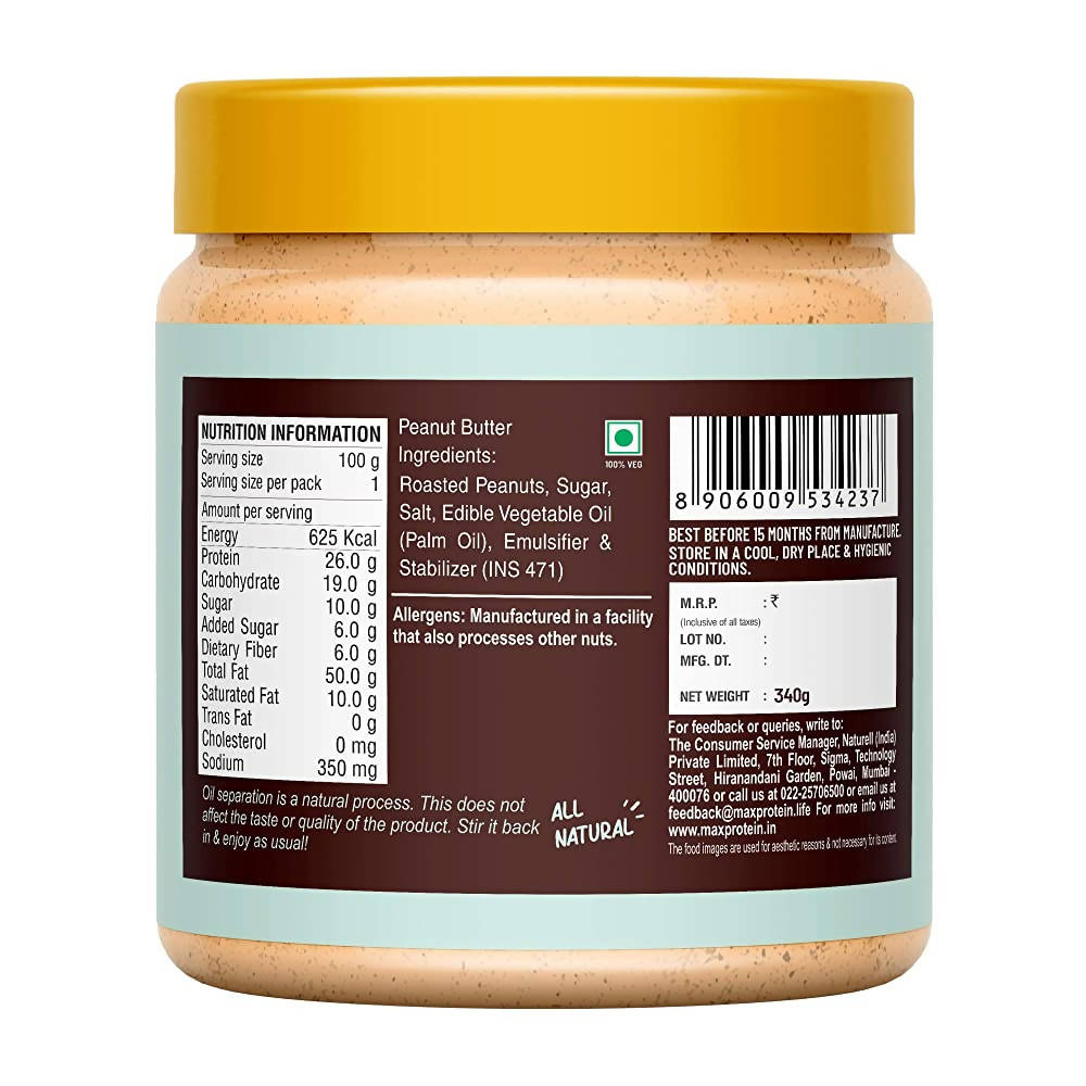 RiteBite Max Protein Classic Crunchy Peanut Butter