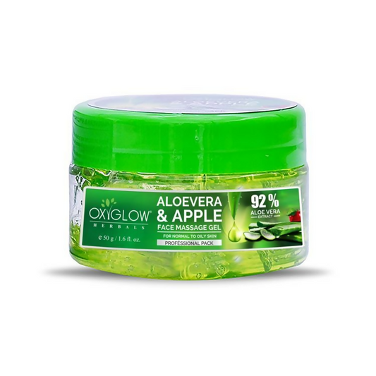 Oxyglow Herbals Aloevera Apple Face Massage Gel