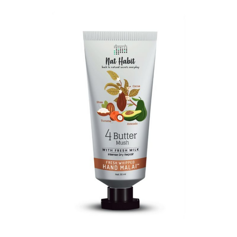 Nat Habit 4 Butter Mush Hand Malai Hand Cream