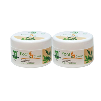BT Boericke & Tafel Foot Cream with Goodness of Neem for Dry and Cracked Heels