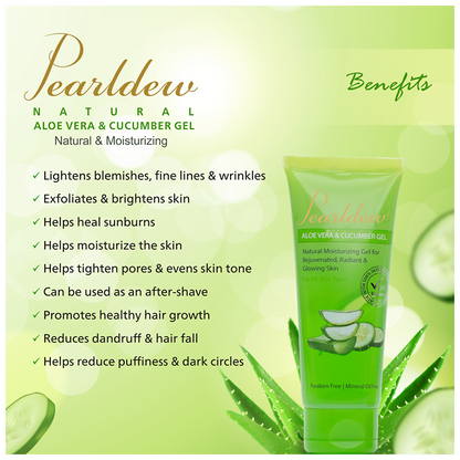 Pearldew Aloe Vera & Cucumber Gel