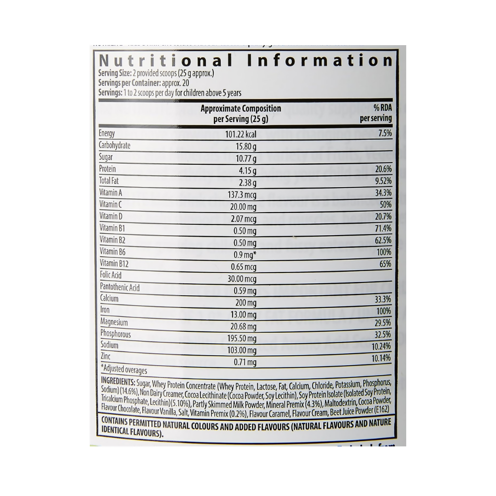 Kids NutriDrink Plus – Chocolate Flavor