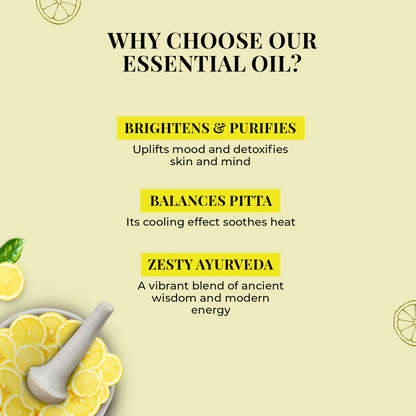 Just Herbs Lemon Essential Oil