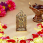 Estele Gold-Polished Lord Tirupati Balaji Idol Showpiece for Pooja Mandir/ Home Decorative