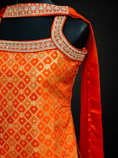 Banarasi sharara suit