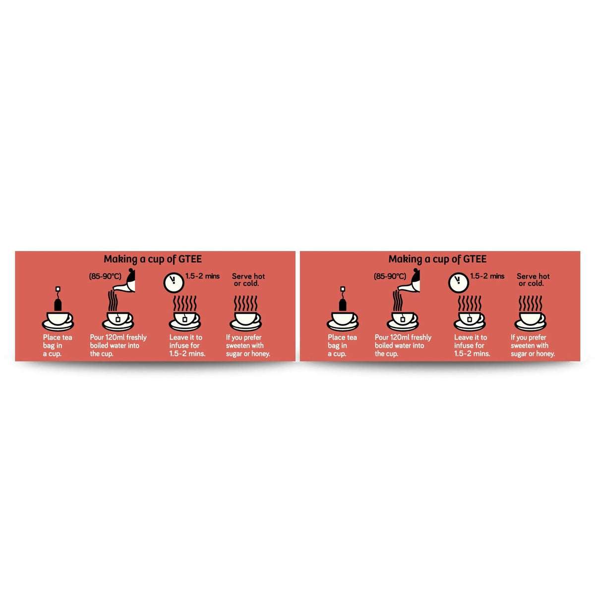 Gtee Green Tea Bags - Jasmine