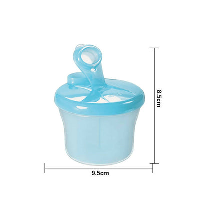 Safe-O-Kid Bpa Free, Portable Milk Powderfood Storage Box For Baby, Blue