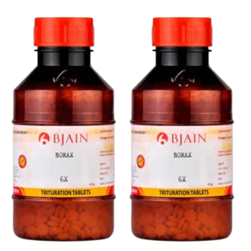 Bjain Homeopathy Borax Trituration Tablets