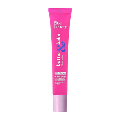 Blue Heaven Butter & Balm Peptide Based Tinted Lip Balm With Spf 20 Pa++ - Watermelon