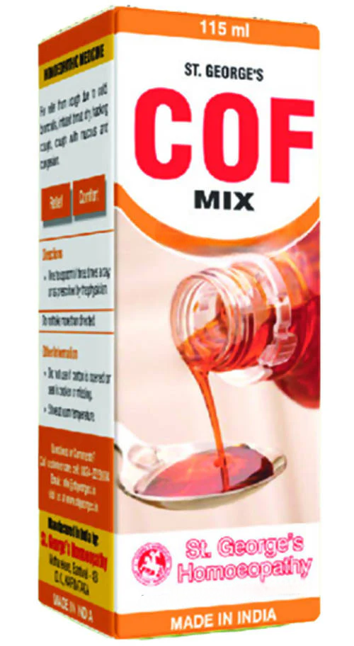St. George's Homeopathy Cof Mix Syrup