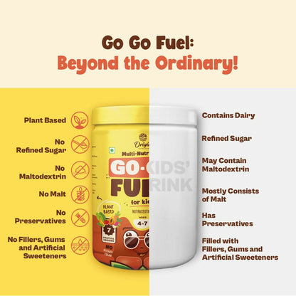 Origin Nutrition Multi Nutritional Go Go Fuel Health Drink For Kids, Ages 4-7 Yrs