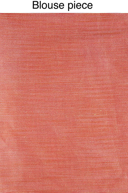 Mominos Fashion Red Color Bhagalpuri Saree