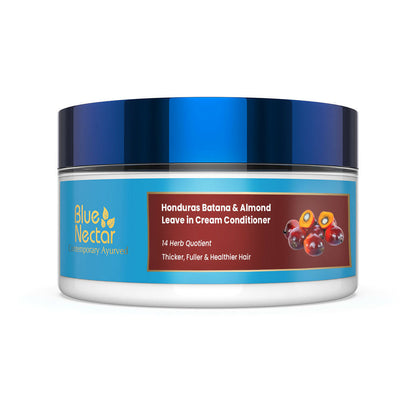 Blue Nectar Batana Leave-In Conditioner For Curly, Wavy, Dry & Frizzy Hair