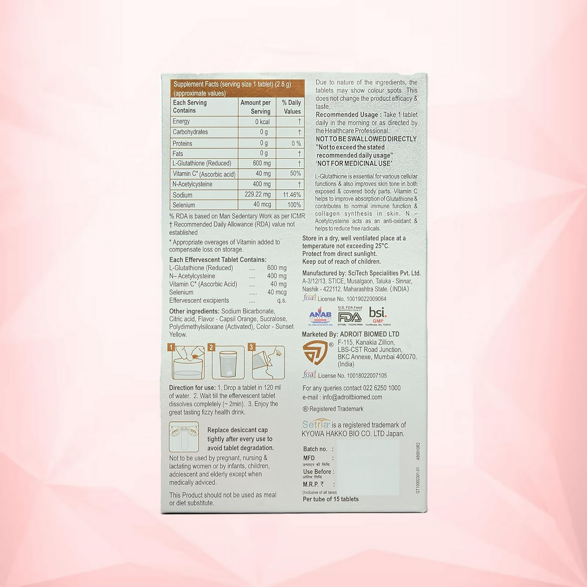 Glutone 1000 & Glutone Facewash Skin Brightening Combo