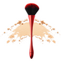 Gleva Ultimate Blend Makeup Brush - Red
