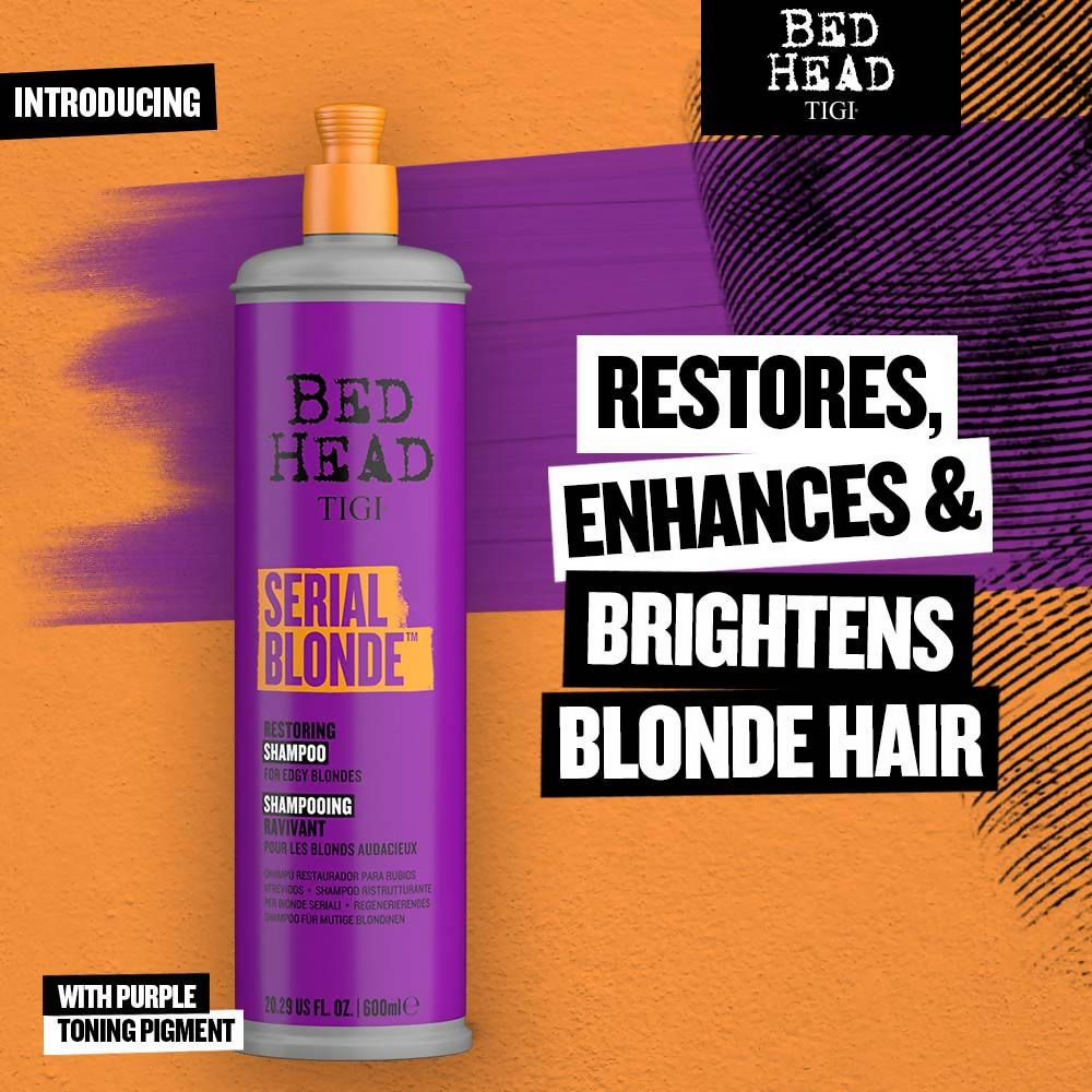TIGI Bed Head Serial Blonde Restoring Shampoo
