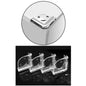 Safe-O-Kid Head Injury Safety - Smiley Shaped, Compact Corner Safety For Sharp Corners- Transparent