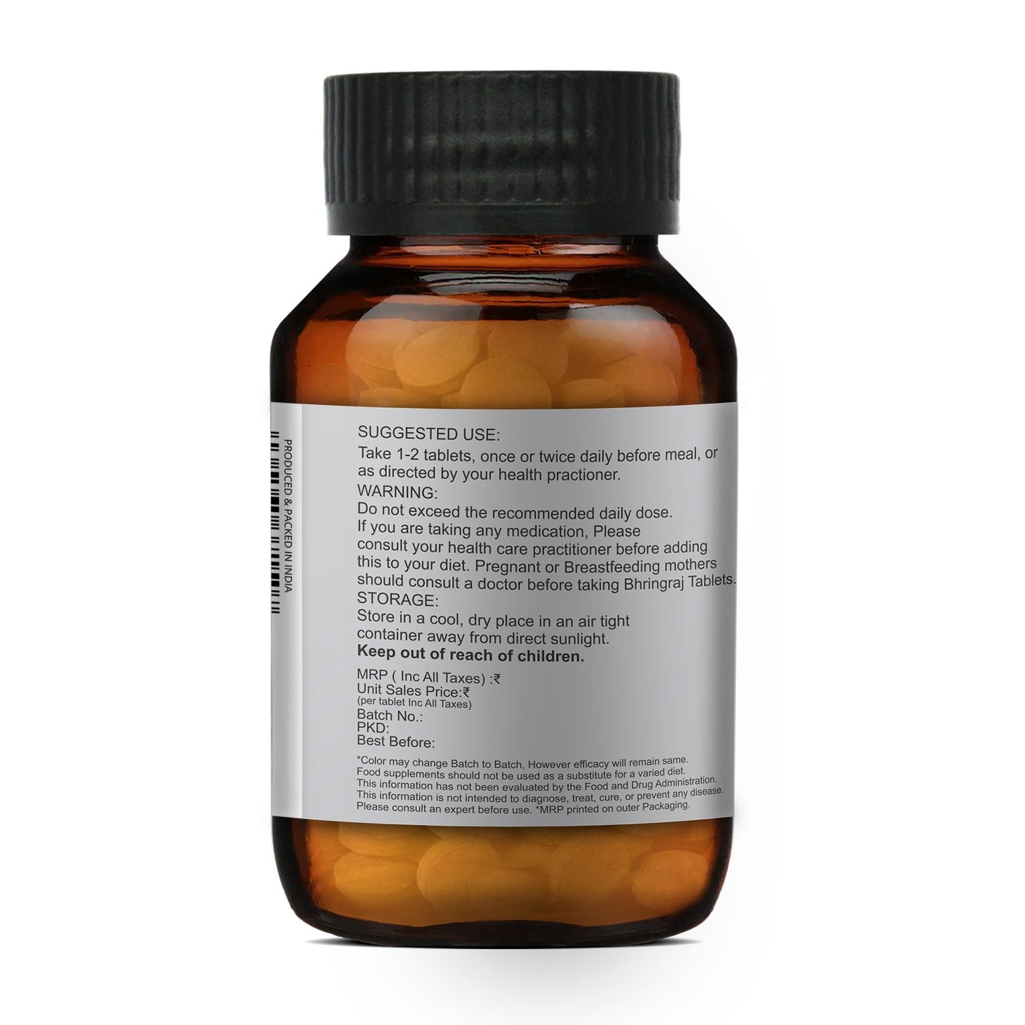 Merlion Naturals Bhringraj 500mg Tablets