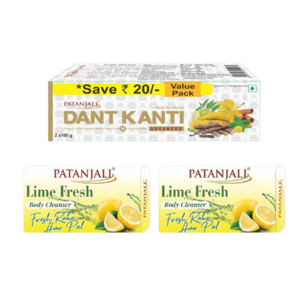 Patanjali Dant Kanti Advanced & Lime Fresh Body Cleanser