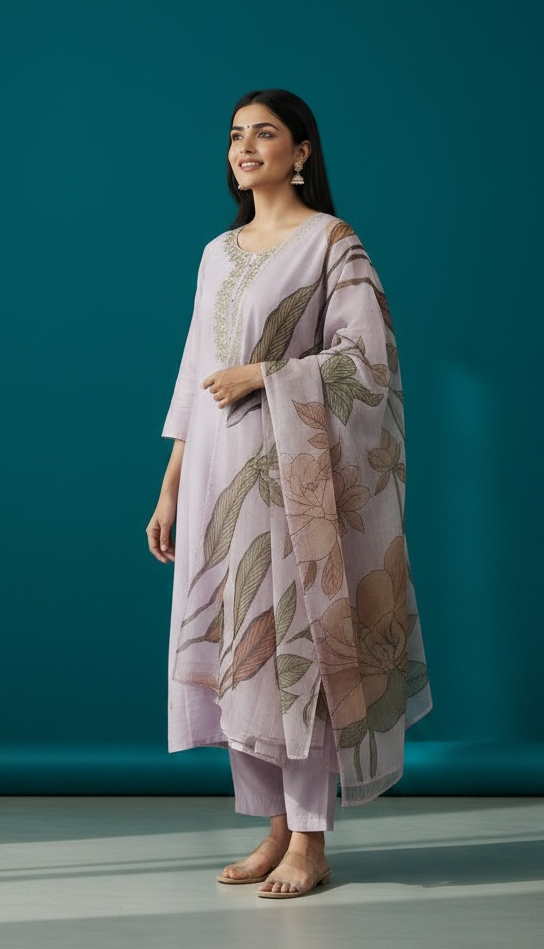 Dola silk kurti set