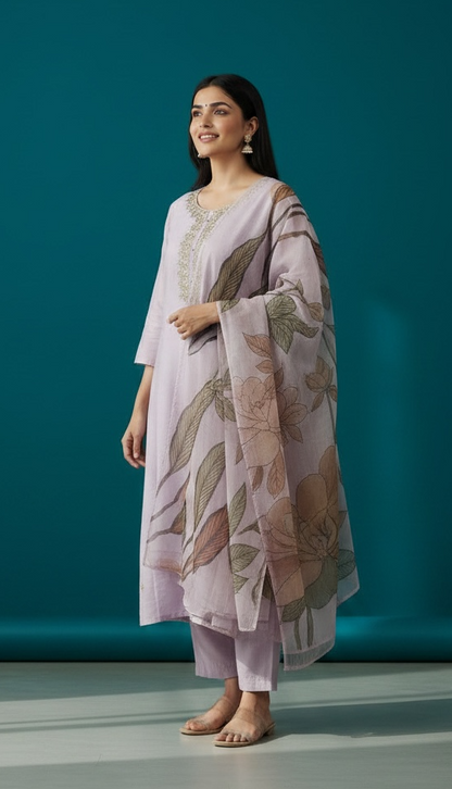 Dola silk kurti set