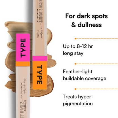 Type Beauty Get Even Concealer - Frappe 15