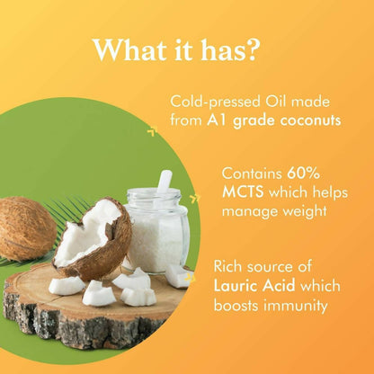 Coco Soul Cold Pressed Natural Virgin Coconut Oil