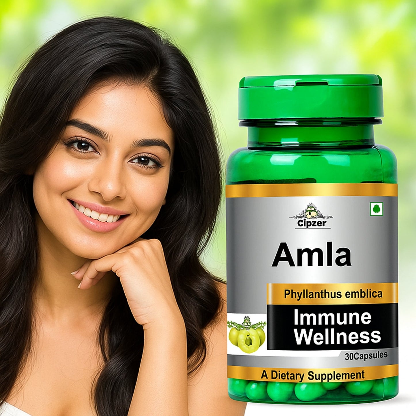 Cipzer Amla Immune Wellness Capsules