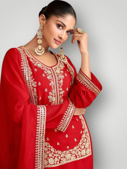 Sharara suit / exclusive designer piece