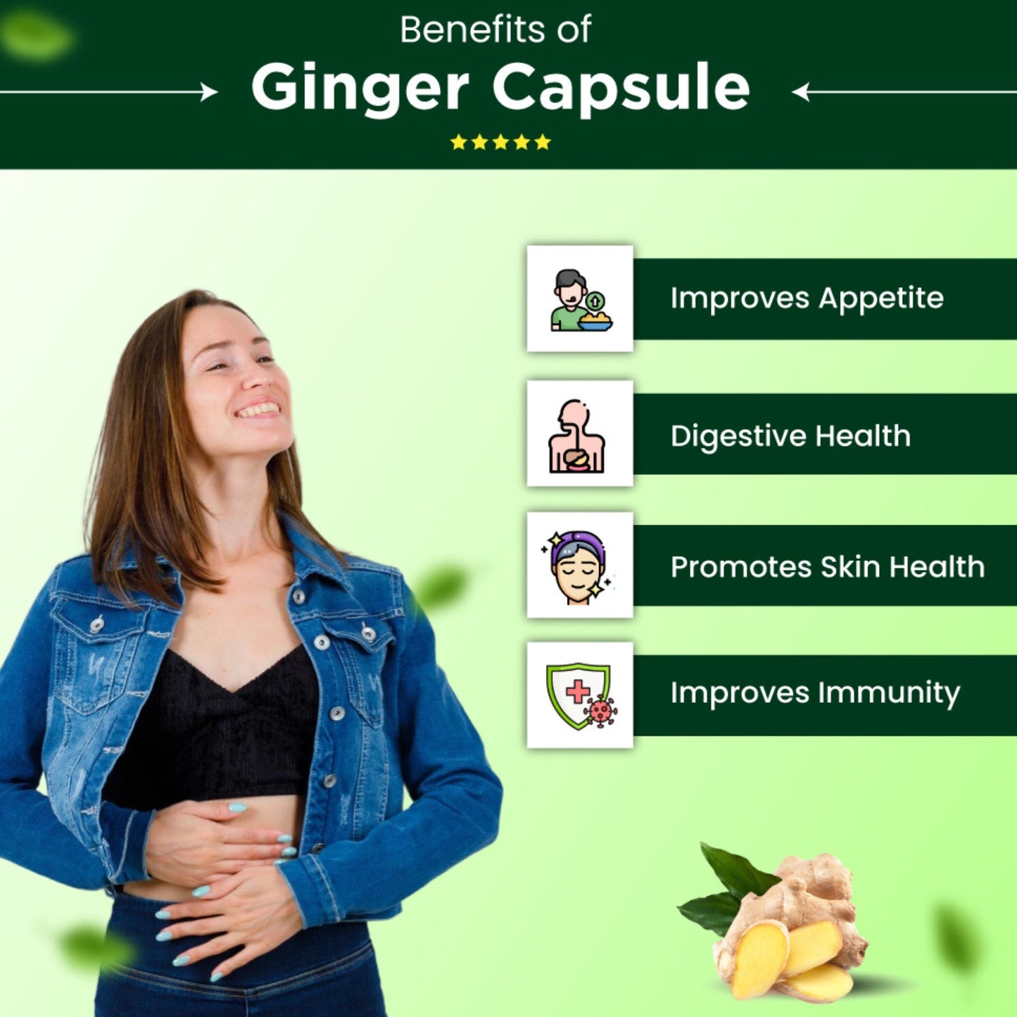 Cipzer Ginger Capsules