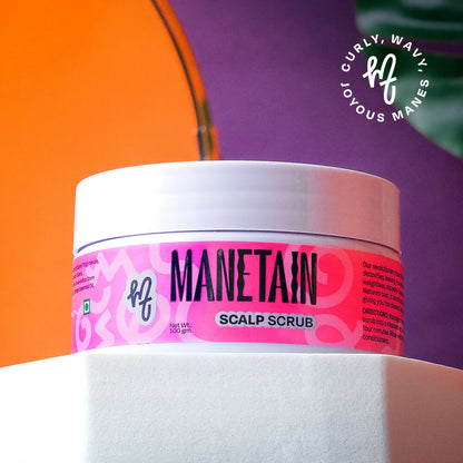 Manetain Scalp Scrub for Oily & Greasy Scalp & Hair