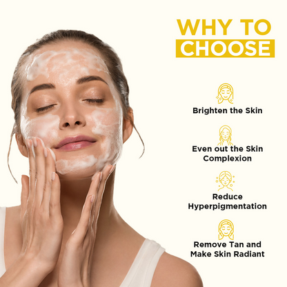 Orgatre Glow Ubtan Face Wash