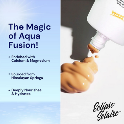 Eclipse Solaire Aqua Fusion Sunscreen - 5X Protection With SPF 50 PA+++