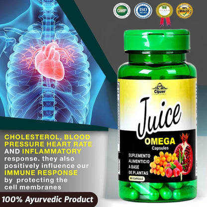 Cipzer Juice Omega Capsules