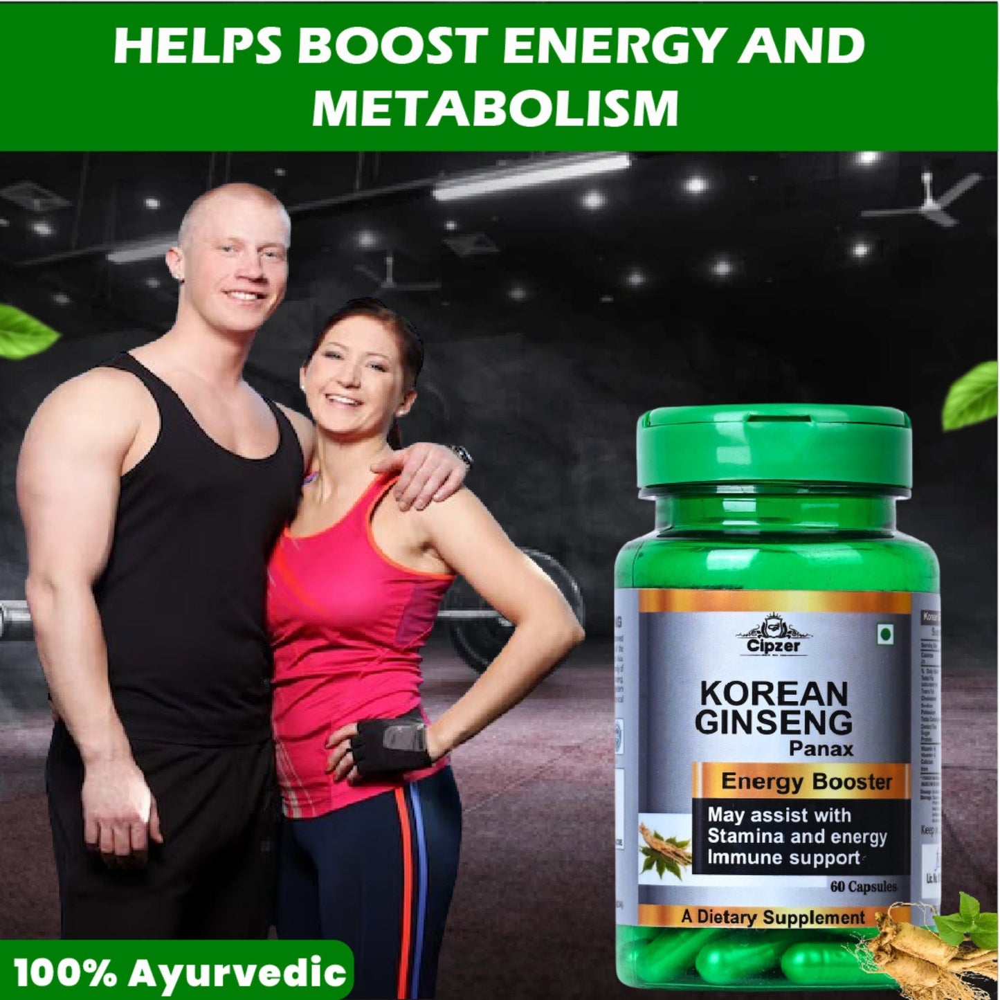 Cipzer Korean Ginseng Capsules