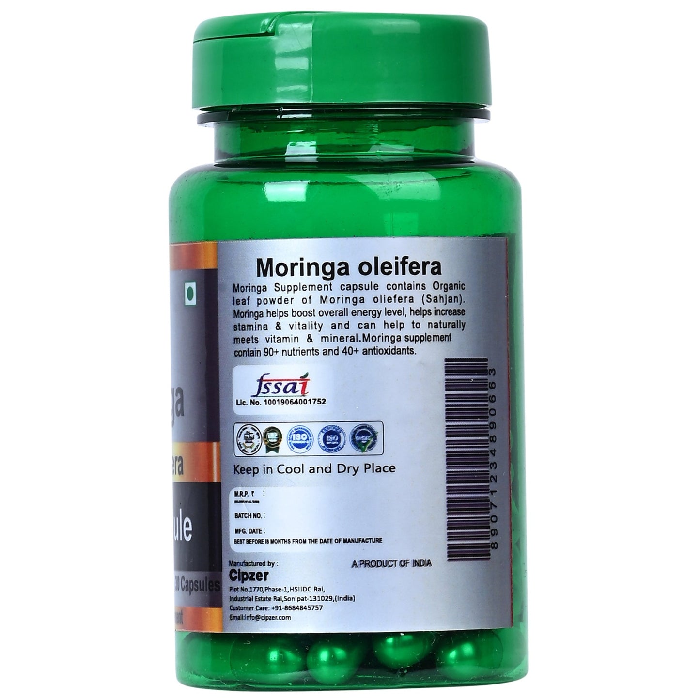 Cipzer Moringa Oleifera Capsules