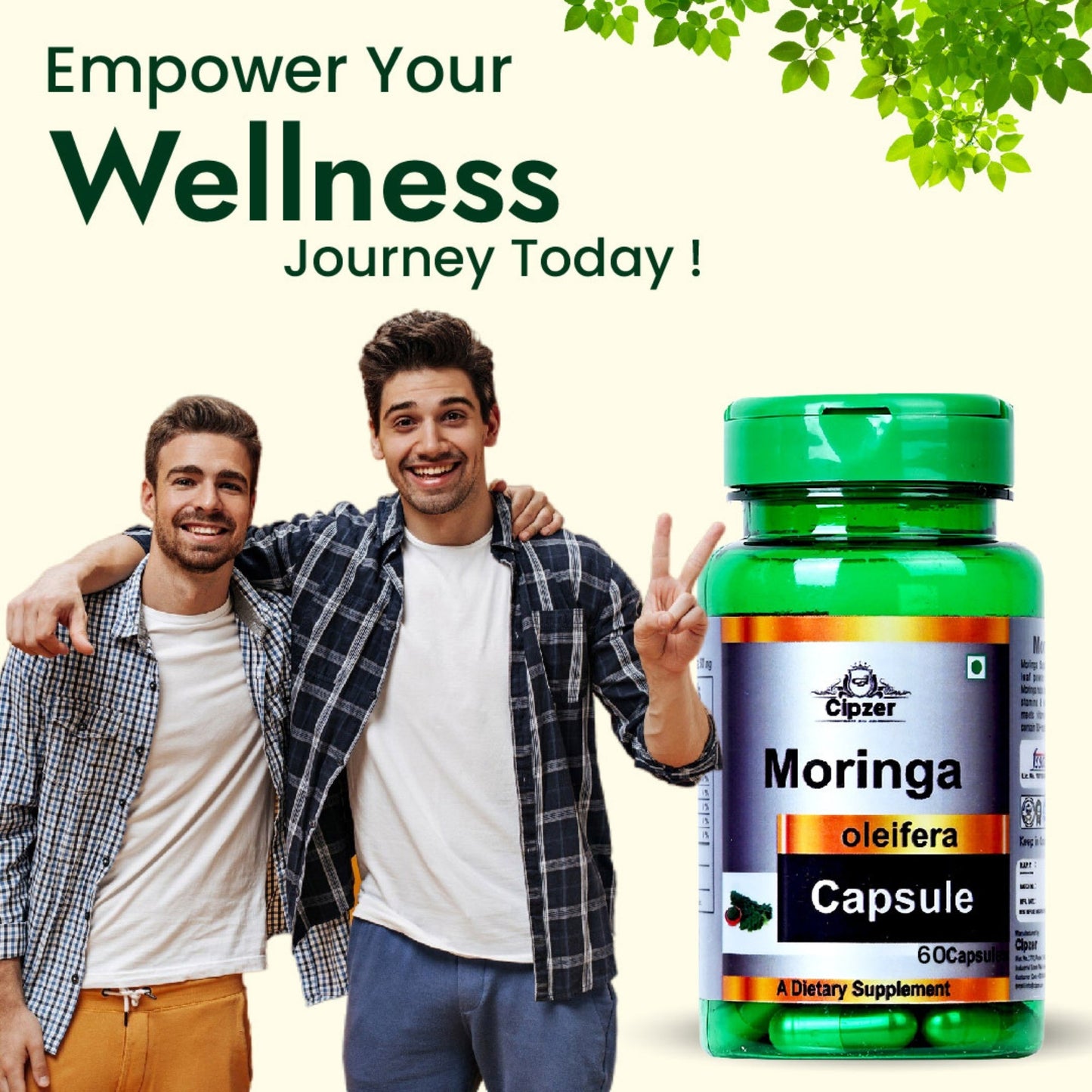 Cipzer Moringa Oleifera Capsules