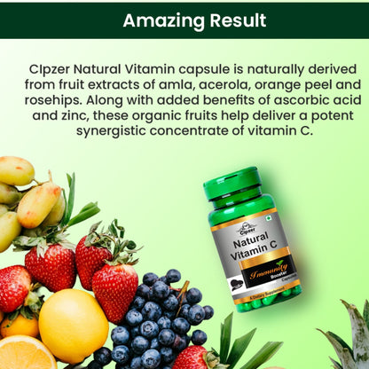 Cipzer Natural Vitamin C Capsules
