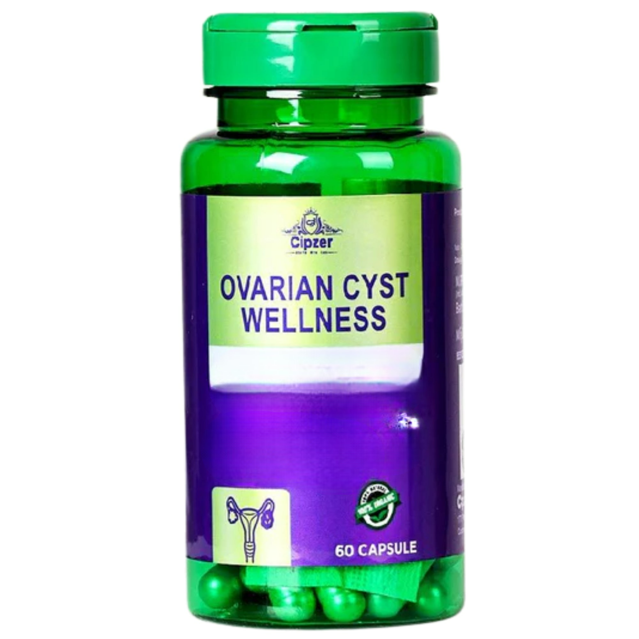 Cipzer Ovarian Cyst Wellness Capsules