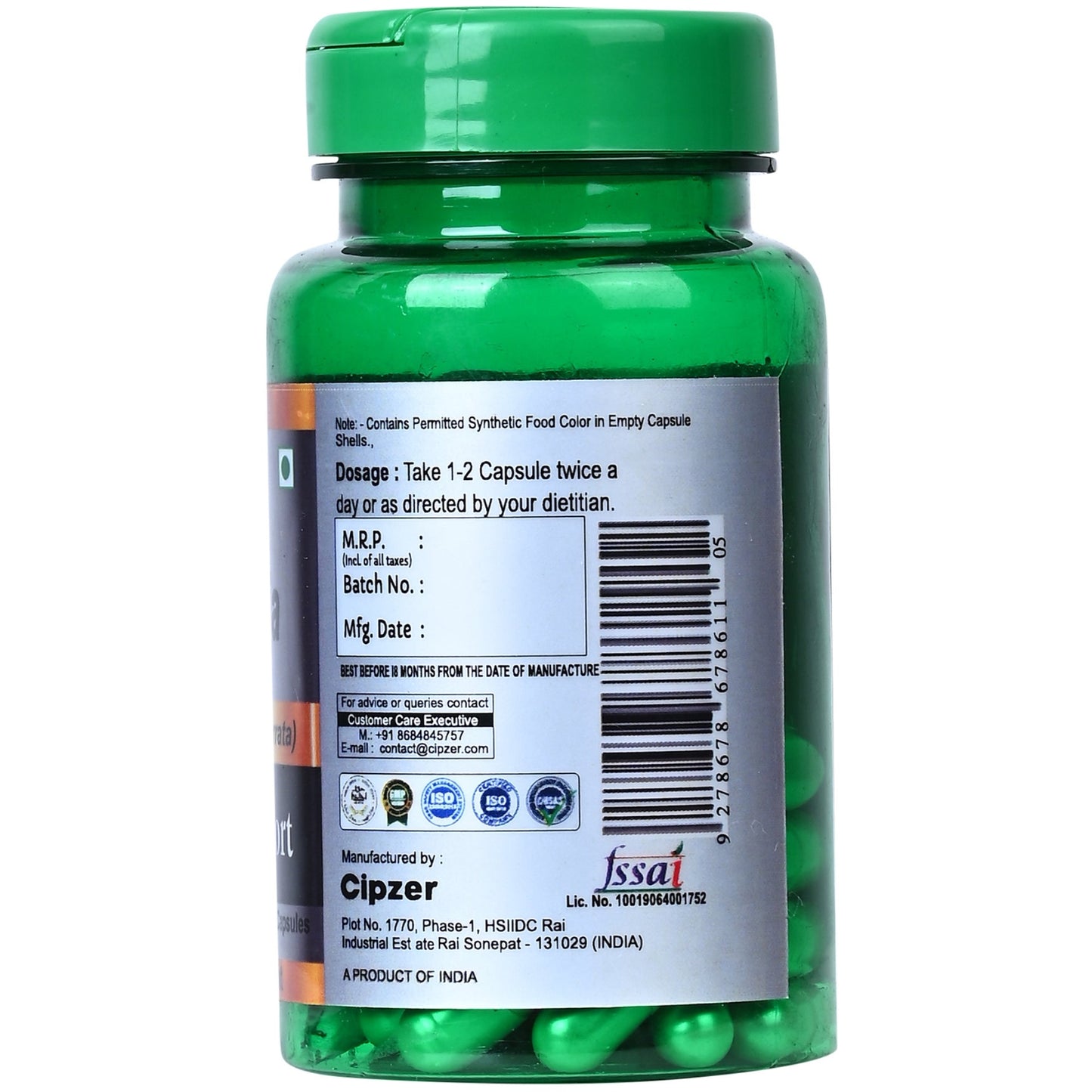 Cipzer Oxygain Q-10 Softgel Capsules
