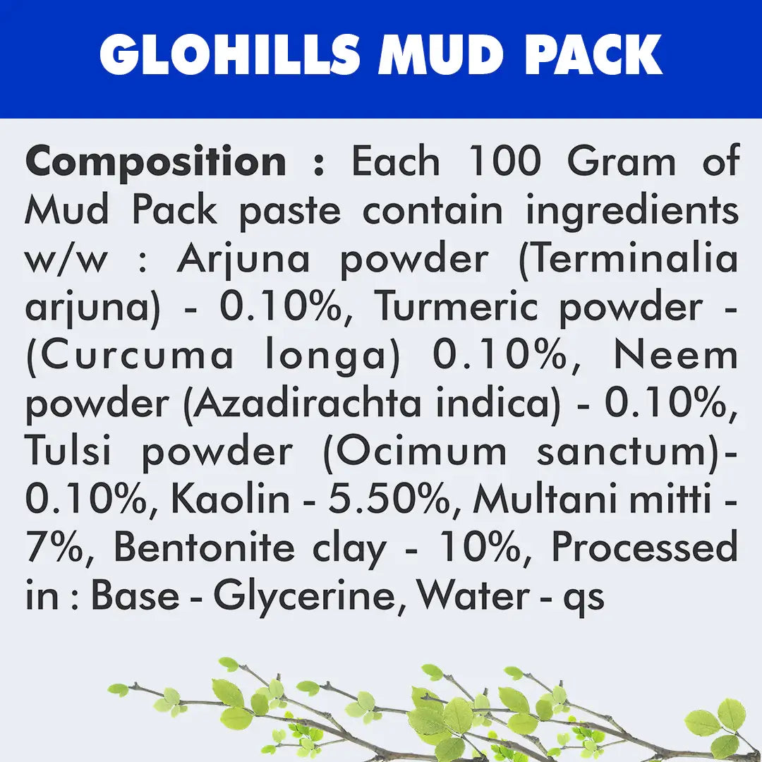Herbal Hills Glohills Mud Pack