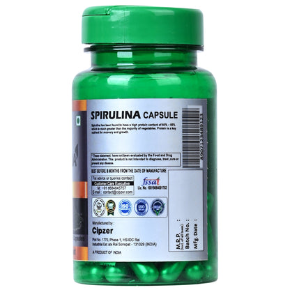 Cipzer Spirulina Capsules