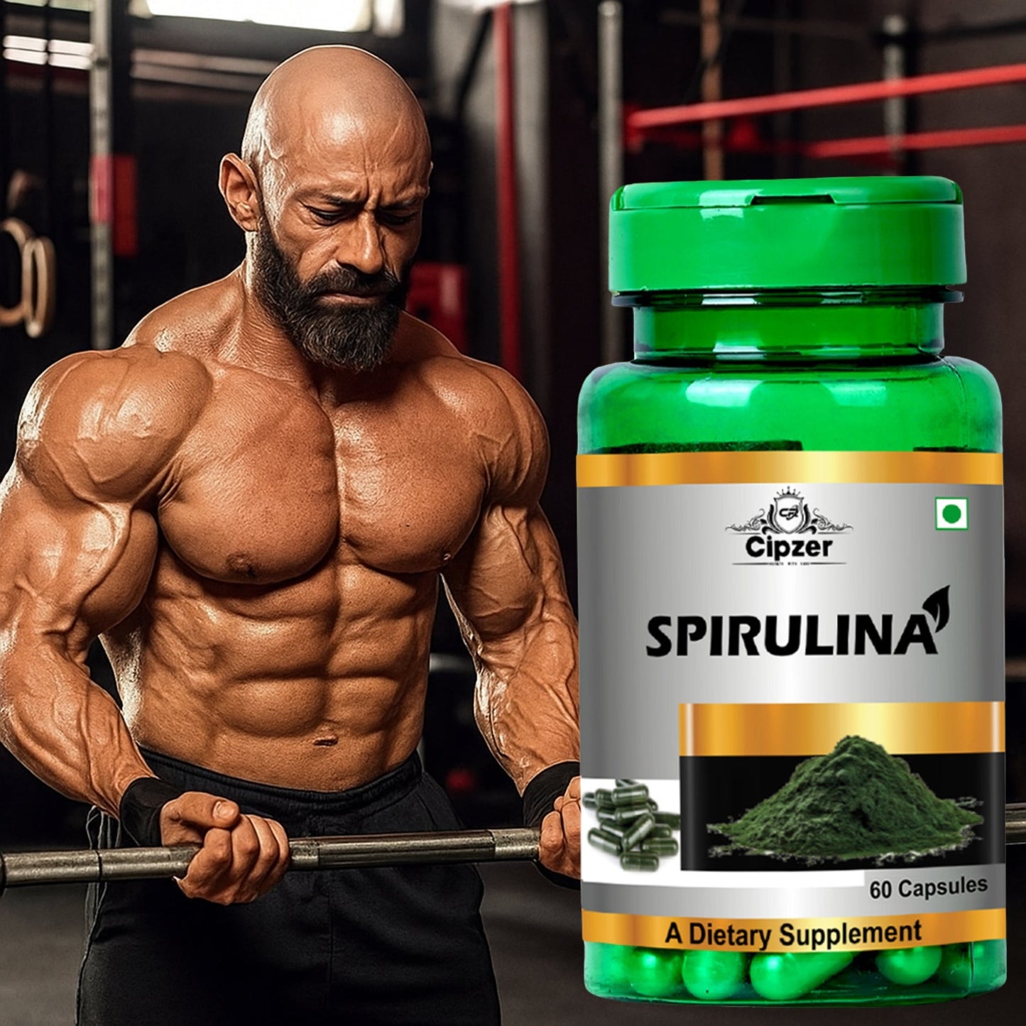 Cipzer Spirulina Capsules
