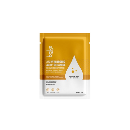 Bake 2% Hyaluronic Acid + Ceramide Serum Sheet Mask