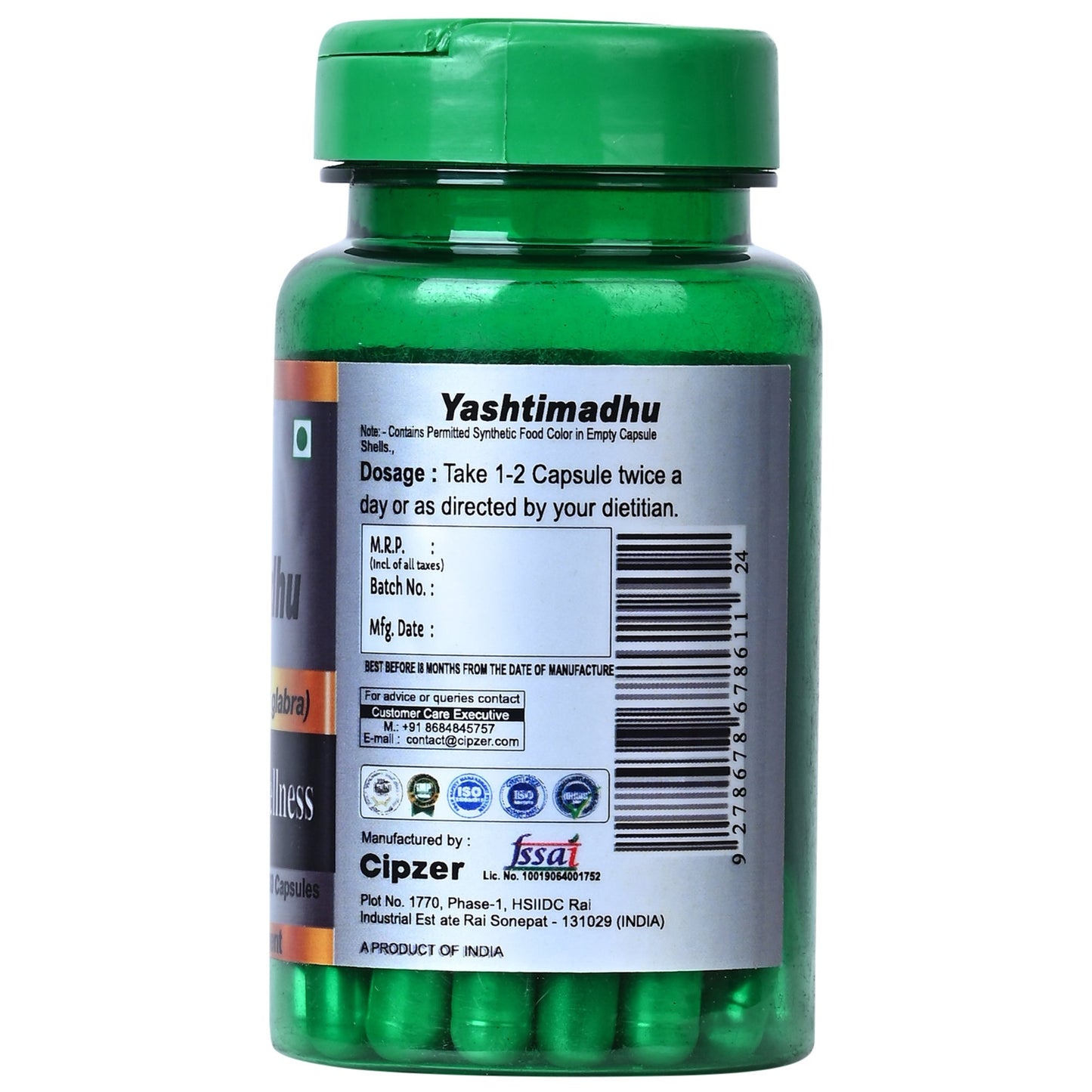 Cipzer Yashtimadhu Capsules